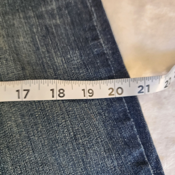 VINTAGE LEVI'S TOO SUPER LOW FLARE JEANS - Picture 7 of 11